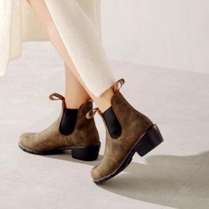 Blundstone Heeled Boots 1677 Rustic Brown